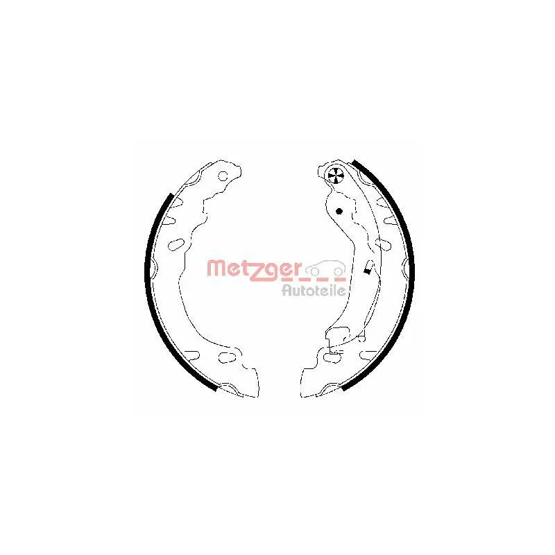 Jeu de mâchoires de frein METZGER MG 828