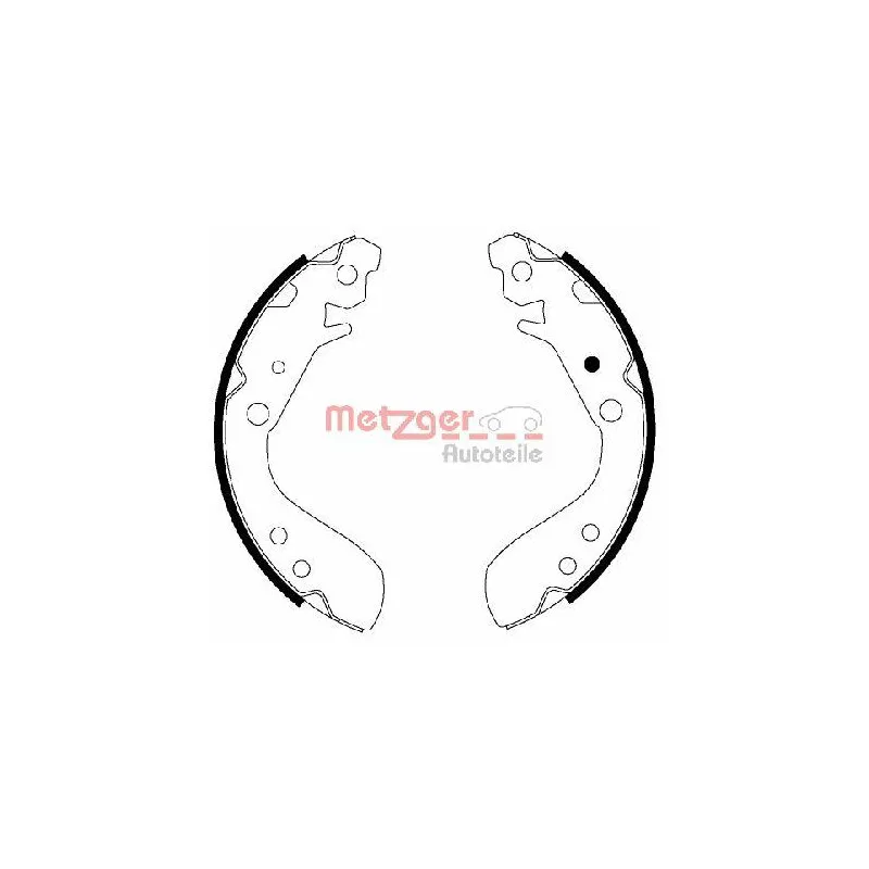 Jeu de mâchoires de frein METZGER MG 830