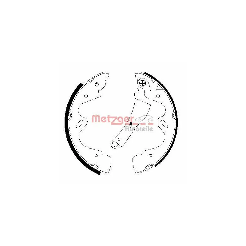 Jeu de mâchoires de frein METZGER MG 948