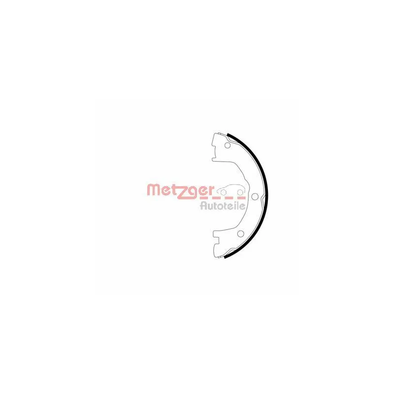 Jeu de mâchoires de frein, frein de stationnement METZGER MG 965