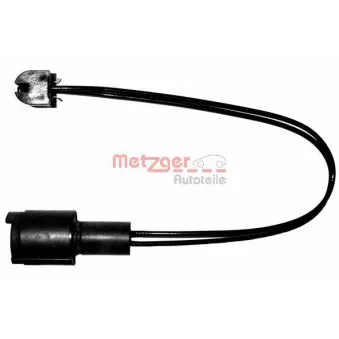 Contact d'avertissement, usure des plaquettes de frein METZGER WK 17-020