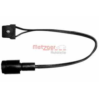 Contact d'avertissement, usure des plaquettes de frein METZGER WK 17-024