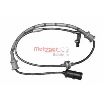Contact d'avertissement, usure des plaquettes de frein METZGER WK 17-035