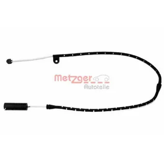 Contact d'avertissement, usure des plaquettes de frein METZGER WK 17-051