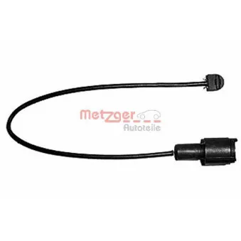 Contact d'avertissement, usure des plaquettes de frein METZGER WK 17-058