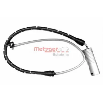 Contact d'avertissement, usure des plaquettes de frein METZGER WK 17-059