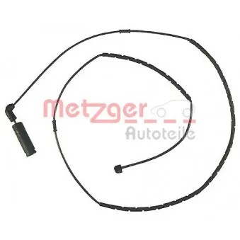 Contact d'avertissement, usure des plaquettes de frein METZGER WK 17-075