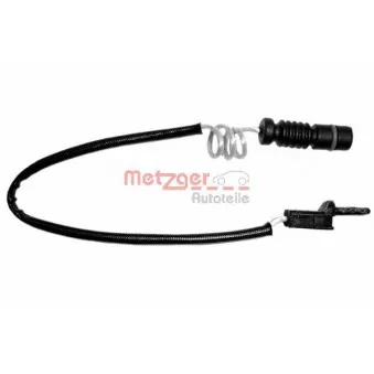 Contact d'avertissement, usure des plaquettes de frein METZGER WK 17-082