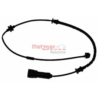 Contact d'avertissement, usure des plaquettes de frein METZGER WK 17-096