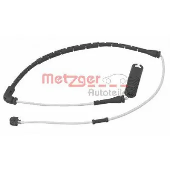 Contact d'avertissement, usure des plaquettes de frein METZGER WK 17-100