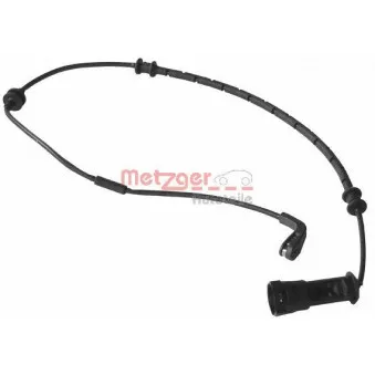 Contact d'avertissement, usure des plaquettes de frein METZGER WK 17-109