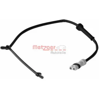 Contact d'avertissement, usure des plaquettes de frein METZGER WK 17-110