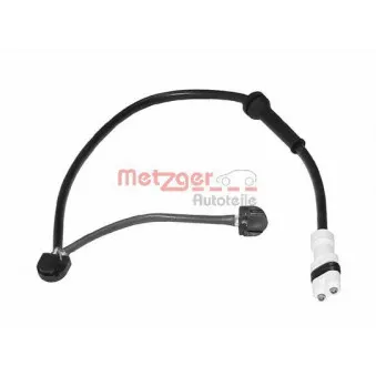 Contact d'avertissement, usure des plaquettes de frein METZGER WK 17-114