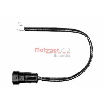 Contact d'avertissement, usure des plaquettes de frein METZGER WK 17-202