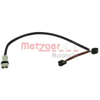 Contact d'avertissement, usure des plaquettes de frein METZGER WK 17-216