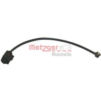 Contact d'avertissement, usure des plaquettes de frein METZGER WK 17-224