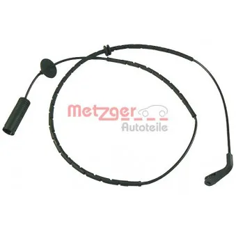 Contact d'avertissement, usure des plaquettes de frein METZGER WK 17-225