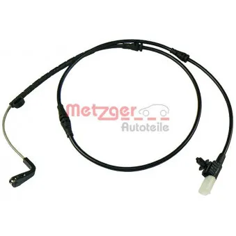 Contact d'avertissement, usure des plaquettes de frein METZGER WK 17-229
