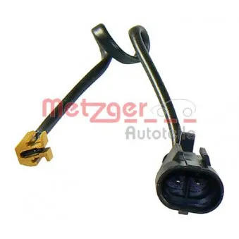 Contact d'avertissement, usure des plaquettes de frein METZGER WK 17-233