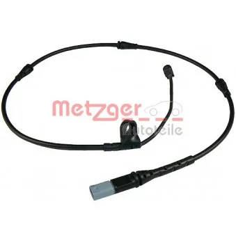 Contact d'avertissement, usure des plaquettes de frein METZGER WK 17-251