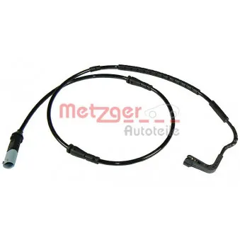Contact d'avertissement, usure des plaquettes de frein METZGER WK 17-254