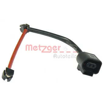 Contact d'avertissement, usure des plaquettes de frein METZGER WK 17-258