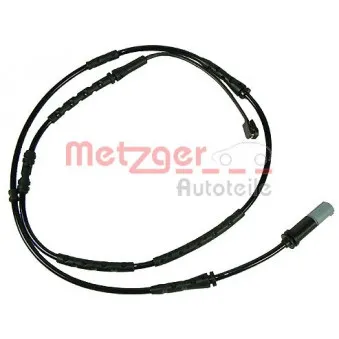 Contact d'avertissement, usure des plaquettes de frein METZGER WK 17-262