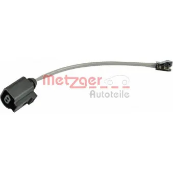 Contact d'avertissement, usure des plaquettes de frein METZGER WK 17-278