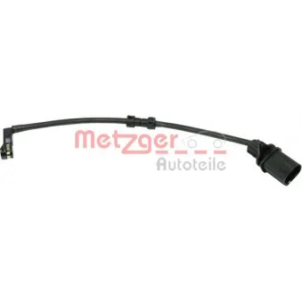 Contact d'avertissement, usure des plaquettes de frein METZGER WK 17-279
