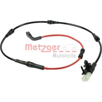 Contact d'avertissement, usure des plaquettes de frein METZGER WK 17-282