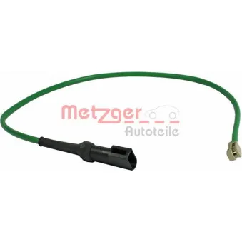 Contact d'avertissement, usure des plaquettes de frein METZGER WK 17-288