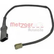 Contact d'avertissement, usure des plaquettes de frein METZGER WK 17-289 - Visuel 1