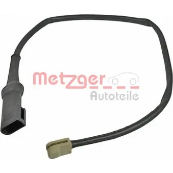 Contact d'avertissement, usure des plaquettes de frein METZGER WK 17-289