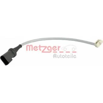 Contact d'avertissement, usure des plaquettes de frein METZGER WK 17-290