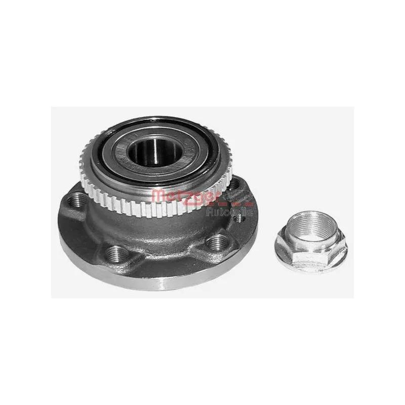 Roulement de roue arrière METZGER WM 1001