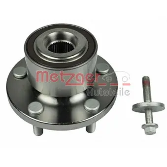 Roulement de roue avant METZGER WM 1371