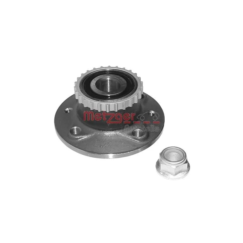 Roulement de roue arrière METZGER WM 2100