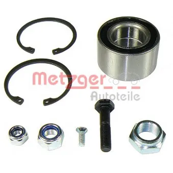 Roulement de roue avant METZGER WM 512