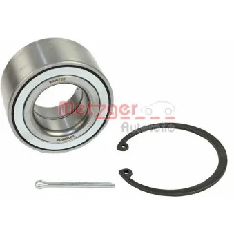 Roulement de roue avant METZGER WM 6720