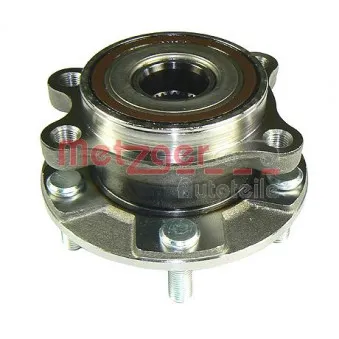 Roulement de roue avant METZGER WM 6875