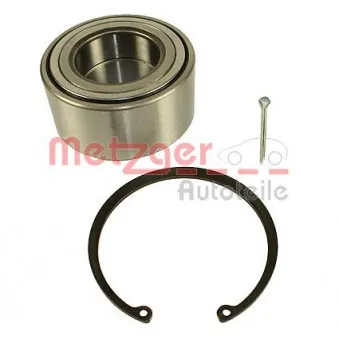 Roulement de roue avant METZGER WM 6891