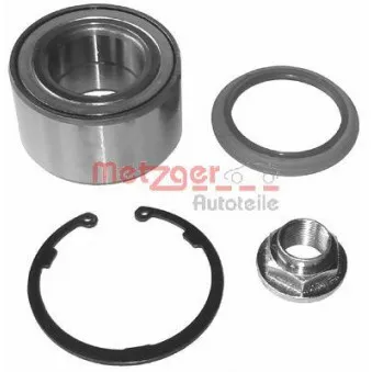 Roulement de roue avant METZGER WM 889