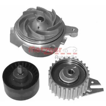Pompe à eau + kit de courroie de distribution METZGER WM-Z 015WP