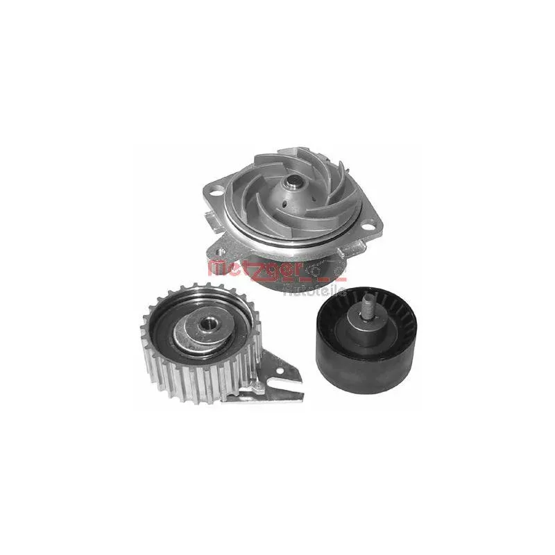 Pompe à eau + kit de courroie de distribution METZGER WM-Z 016WP