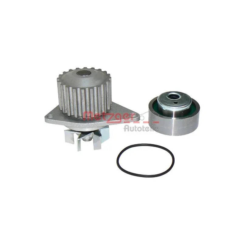 Pompe à eau + kit de courroie de distribution METZGER WM-Z 208WP