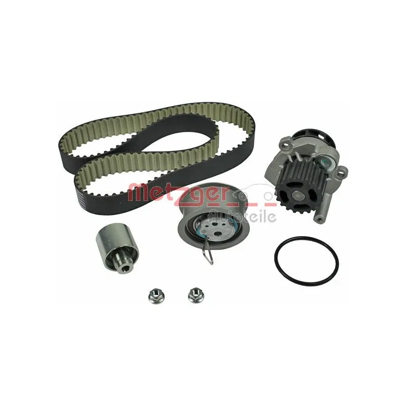 Pompe à eau + kit de courroie de distribution METZGER WM-Z 2964WP