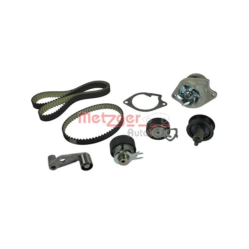 Pompe à eau + kit de courroie de distribution METZGER WM-Z 3590WP