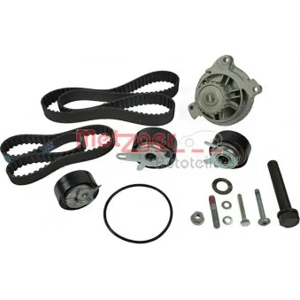 Pompe à eau + kit de courroie de distribution METZGER WM-Z 4890WP