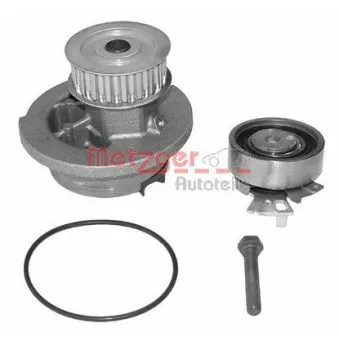 Pompe à eau + kit de courroie de distribution METZGER WM-Z 600WP