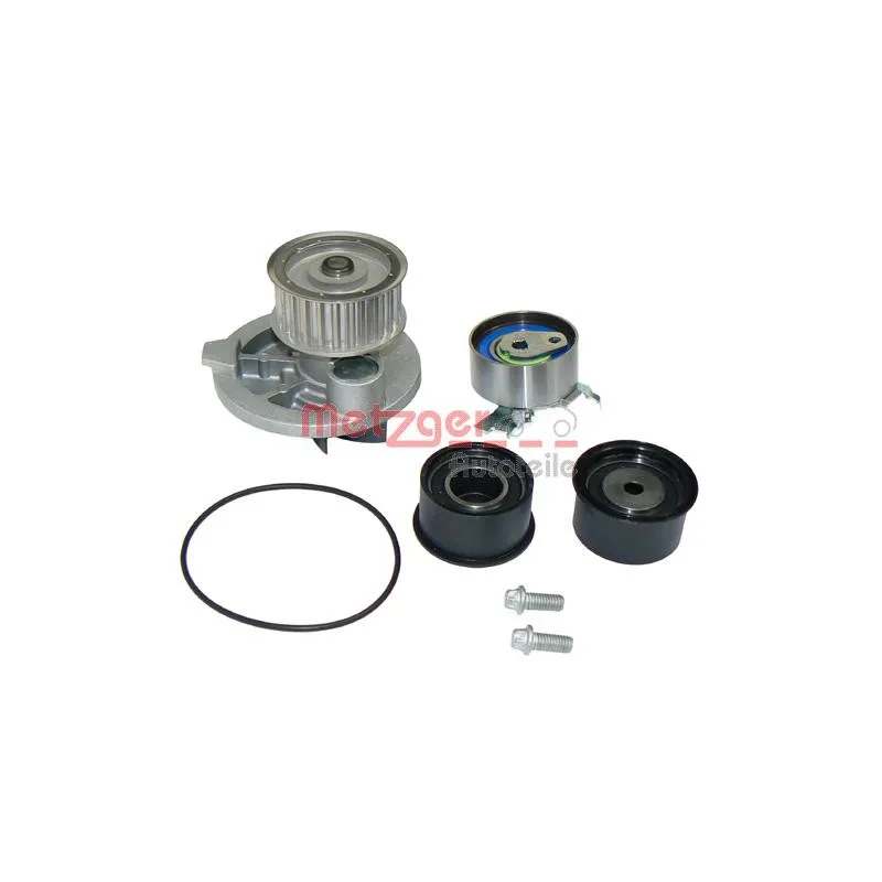 Pompe à eau + kit de courroie de distribution METZGER WM-Z 602WP